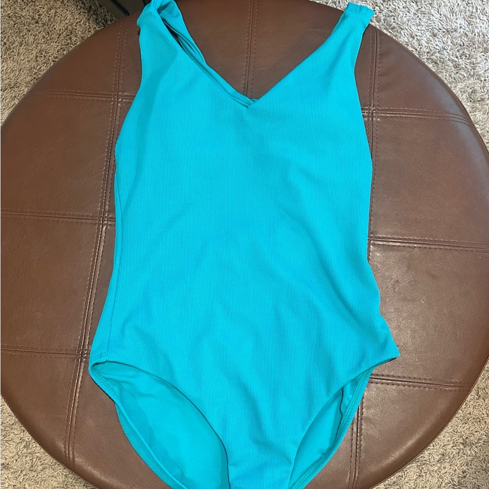Shade and Shore Blue One-Piece Swimsuit